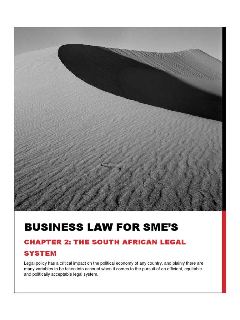 An Overview of South Africa's Legal System Hierarchy of Courts