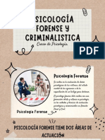 Clase Psicología Forense y Criminal