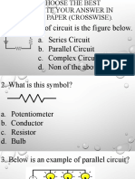 CIRCUIT QUIZ Final