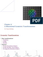 Chapter 4 - 2 - Dimensional Geometric Transformations