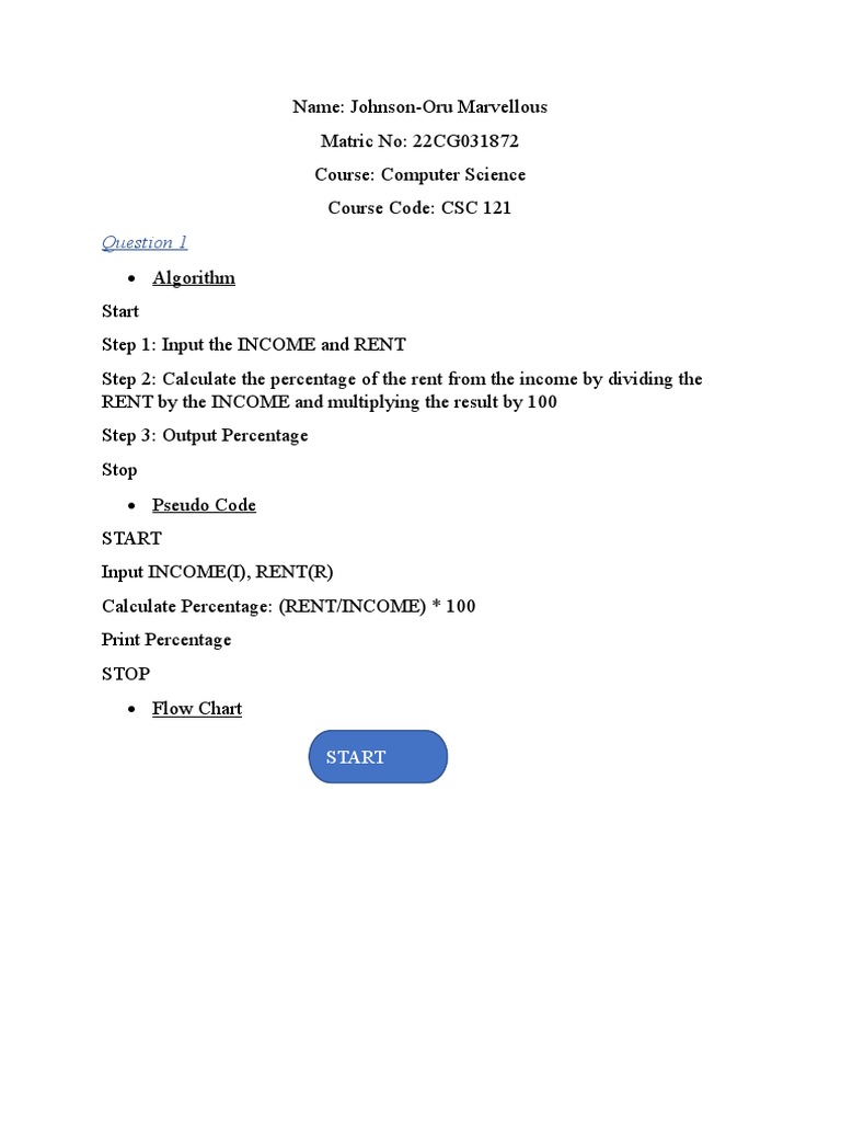 Csc 121 ass 1 pdf software engineering mathematical logic