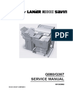 G080/G367 Service Manual: Ricoh Group Companies