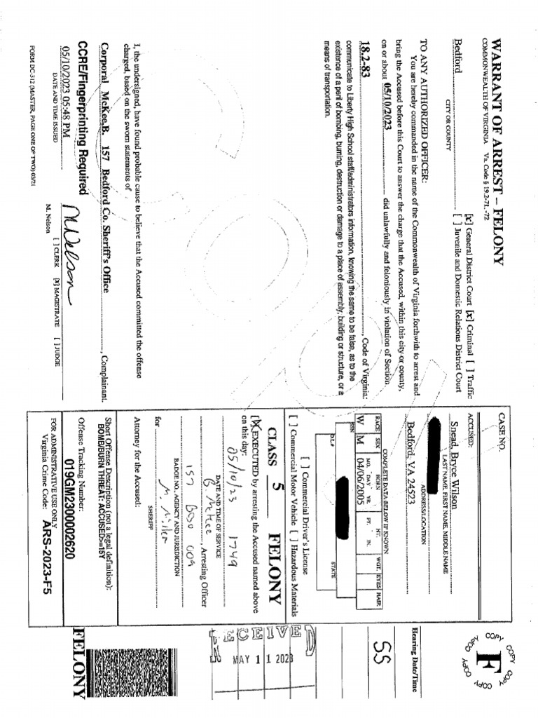 arrest-warrant-for-liberty-high-school-incident-pdf