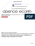 Classement2023despuissancesmilitairesenAfrique, selonGlobalFirePower 1675733442090 PDF