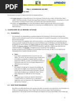 Tema 6 Ecorregiones Del Perú