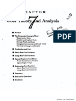 Chapter 7 Cost Theory - Analysis PDF