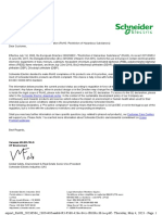 Schneider Electric RoHS declaration