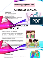 Desarrollo Sexual - DESARROLLO HUMANO II (1) - 1