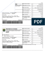 Pagamento DARF com código de barras