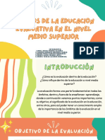 Ámbitos de La Evaluación Educativa en El Nivel Medio Superior - Compressed PDF