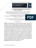 Evaluation of Benzodiazepine Seizures in The City of Recife Pe Brazil