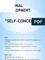 Lesson 1 Self Concept