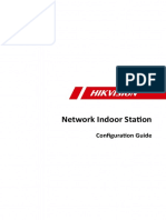 Configuration Guide - Video Intercom Network Indoor Station