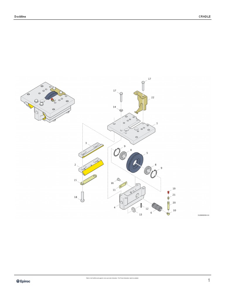 Cradle Parts and Assembly Overview | PDF | Manufactured Goods ...