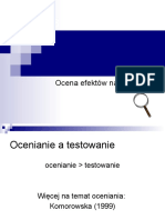 7 Ocenianie