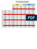 Jadwal Piket 2017