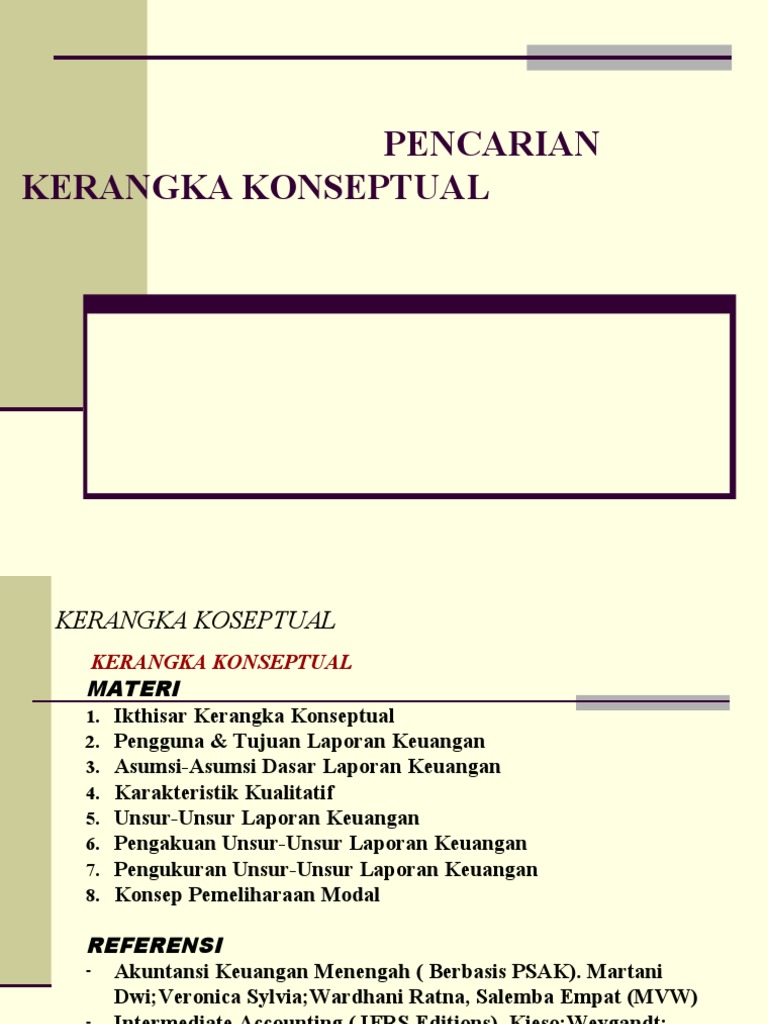 Kerangka Konseptual | PDF