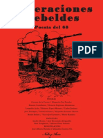 Generaciones Rebeldes 2a Ed, antologia poetica del movimiento estudiantil mexicano de 1968, por Jose Alberto Damian y Alejandro Zenteno Chavez