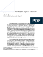 Rosa-Psicologia Cultural Alberto Rosa PDF