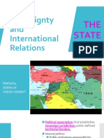 Power, Sovereignty and International Relations - STATE 2022