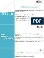 Processo orçamental e aprovação da lei OE