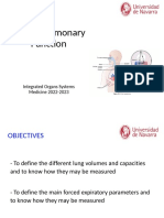 Pulmonary function testing (PFT) interpretation