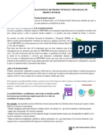 Medicion de Productividad PDF