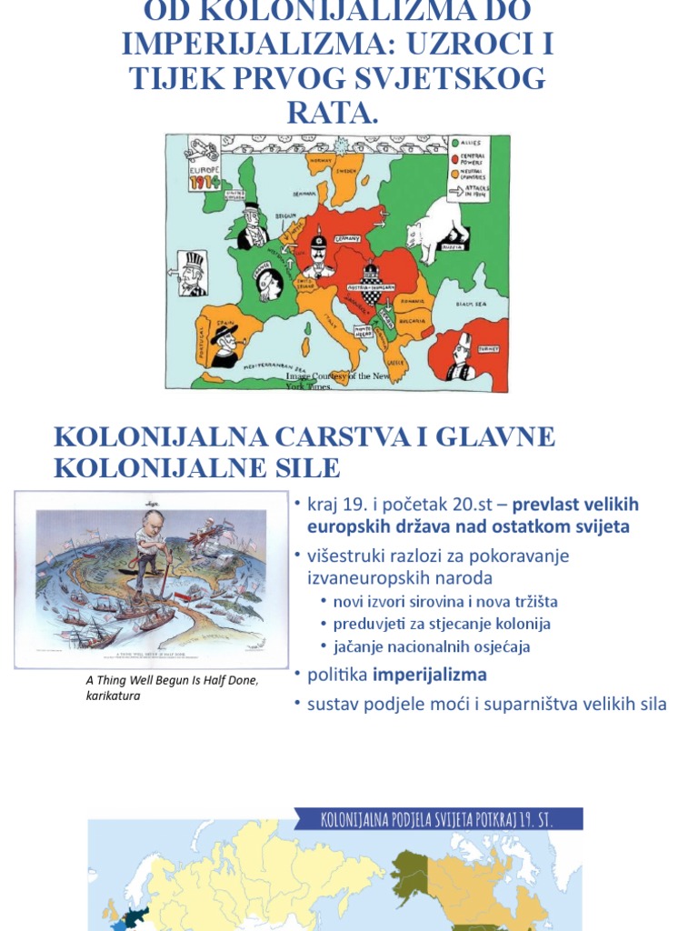 Svijet Uoci Prvog Svjetskog Rata 2 | PDF