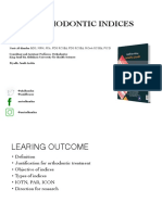 Orthodontic Indices PDF