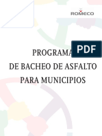 PBPM MUNICIPIO Programa de Bacheo PDF