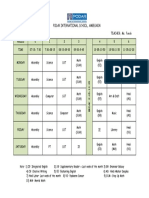 Timetable 3xam