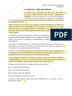 Conclusiones Del Curso Ser Persona PDF