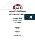 IIM Bangalore Digital Marketing Strategies Report