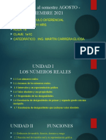 Cálculo Diferencial UNI-1: Los números reales