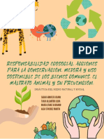 Cuida el planeta: Unidad didáctica sobre medio ambiente y maltrato animal