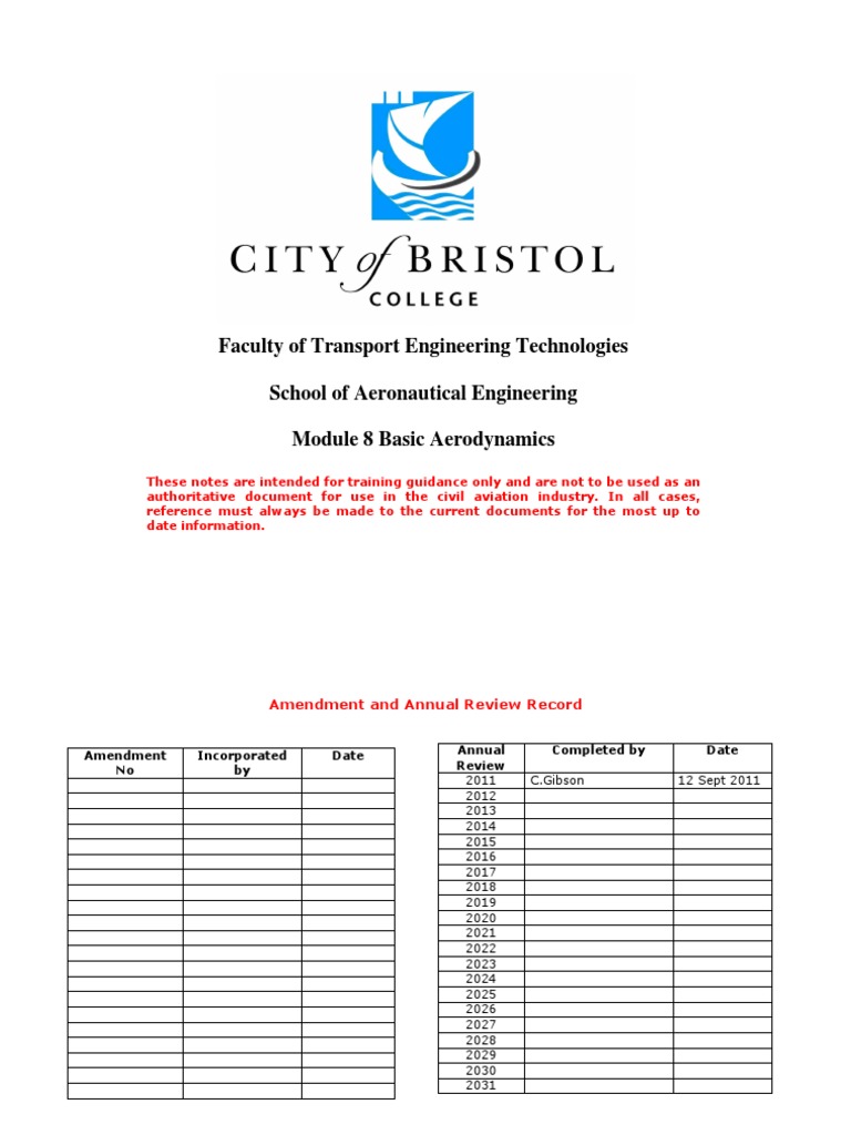 EASA Module 8: Basic Aerodynamics Guide | PDF | Atmosphere Of Earth ...