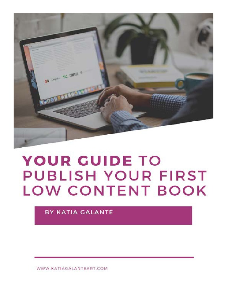 Guide To Publish You First Low Content Book PDF | PDF | Books | Computing