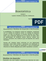 Medidas de dispersão e distribuições em estatística