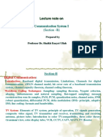 Coomunication System I For Third Year PDF