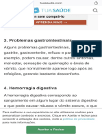 Ânsia de Vômito 11 Principais Causas e o Que Fazer - Tua Saúde PDF