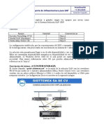 Reporte de Infraestructura para SAP