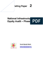 National Infrastructure Equity Audit