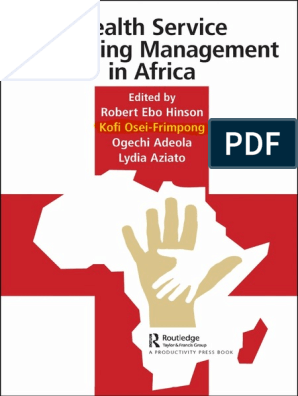 2017 BOOK OF Health Service Marketing Management in Africa PDF