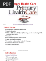 PHC - Medicine - Semister 3