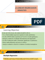 Module 6D - Multiple Linear Regression Analysis PDF