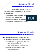 Structural Model: A Representation of A System in Terms of The Interconnections of A Set of Defined Components