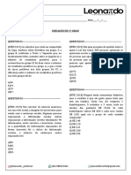 Equação Do 1° Grau - Situações Problemas