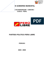 Guido Calle Quito - Perú Libre