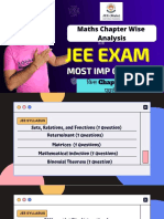 JEE Maths Marking Scheme PDF