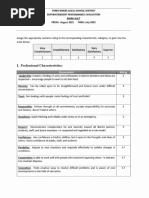 Three Rivers Superintendent Evaluation 21-22